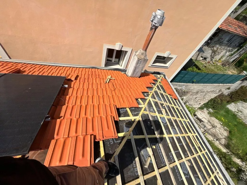 Réfection complète de toiture dans le canton de Genève